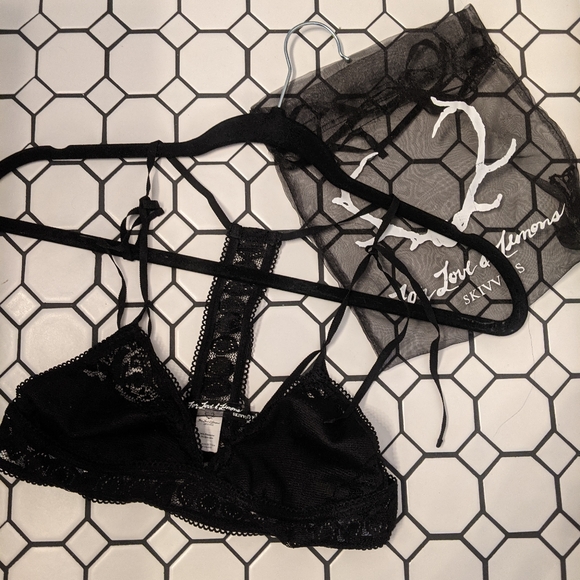 For Love & Lemons Forget Me Not bralette - Picture 3 of 5